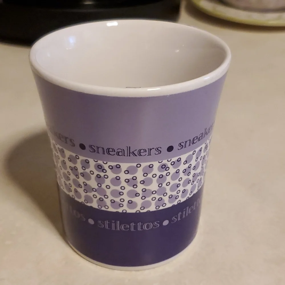 Sneakers/Stilettos coffee mug by Harbor East